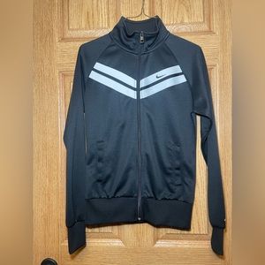 Nike black and white jacket
